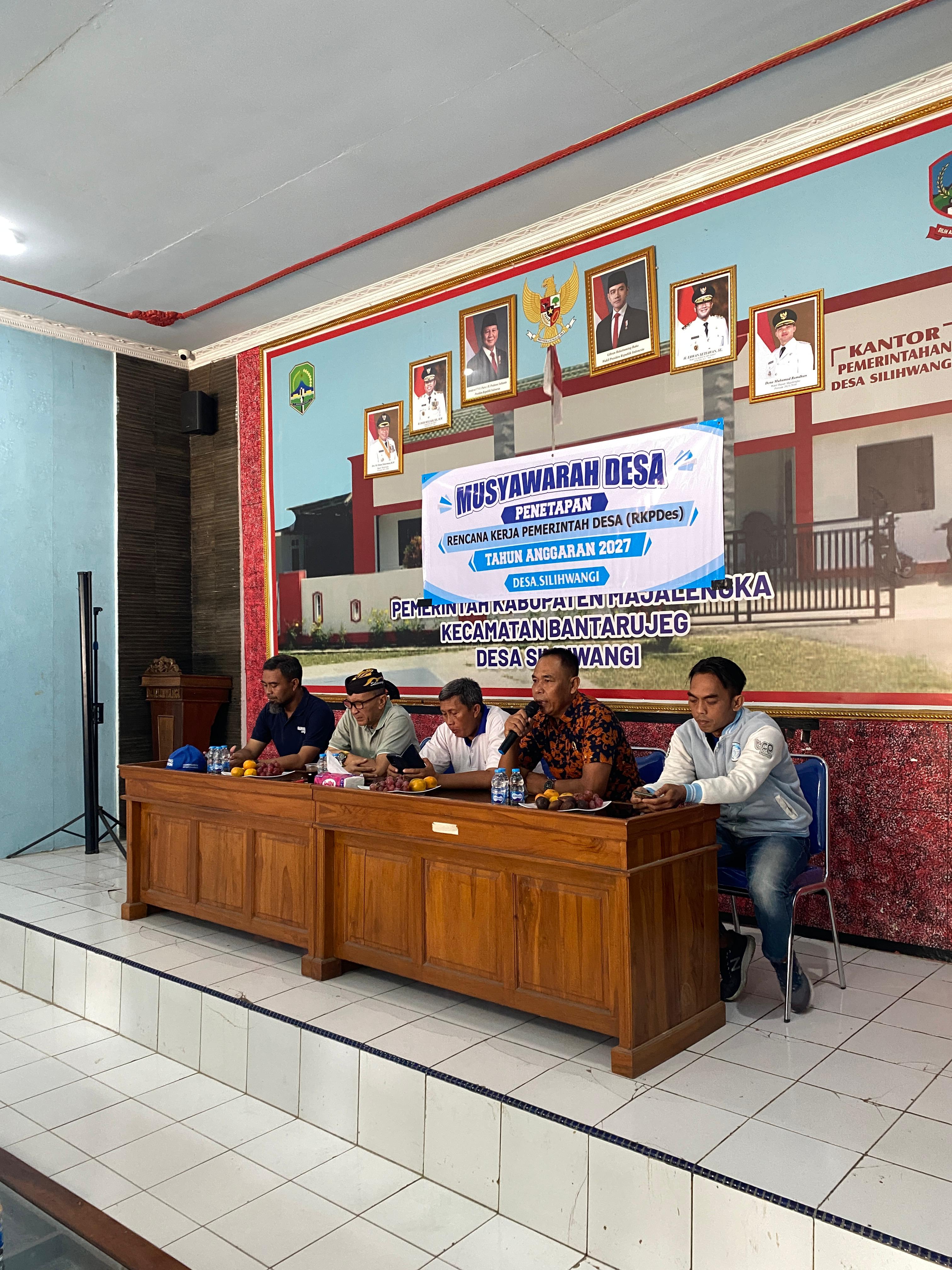 Musyawarah Desa Silihwangi Tetapkan RKPDes Tahun Anggaran 2026